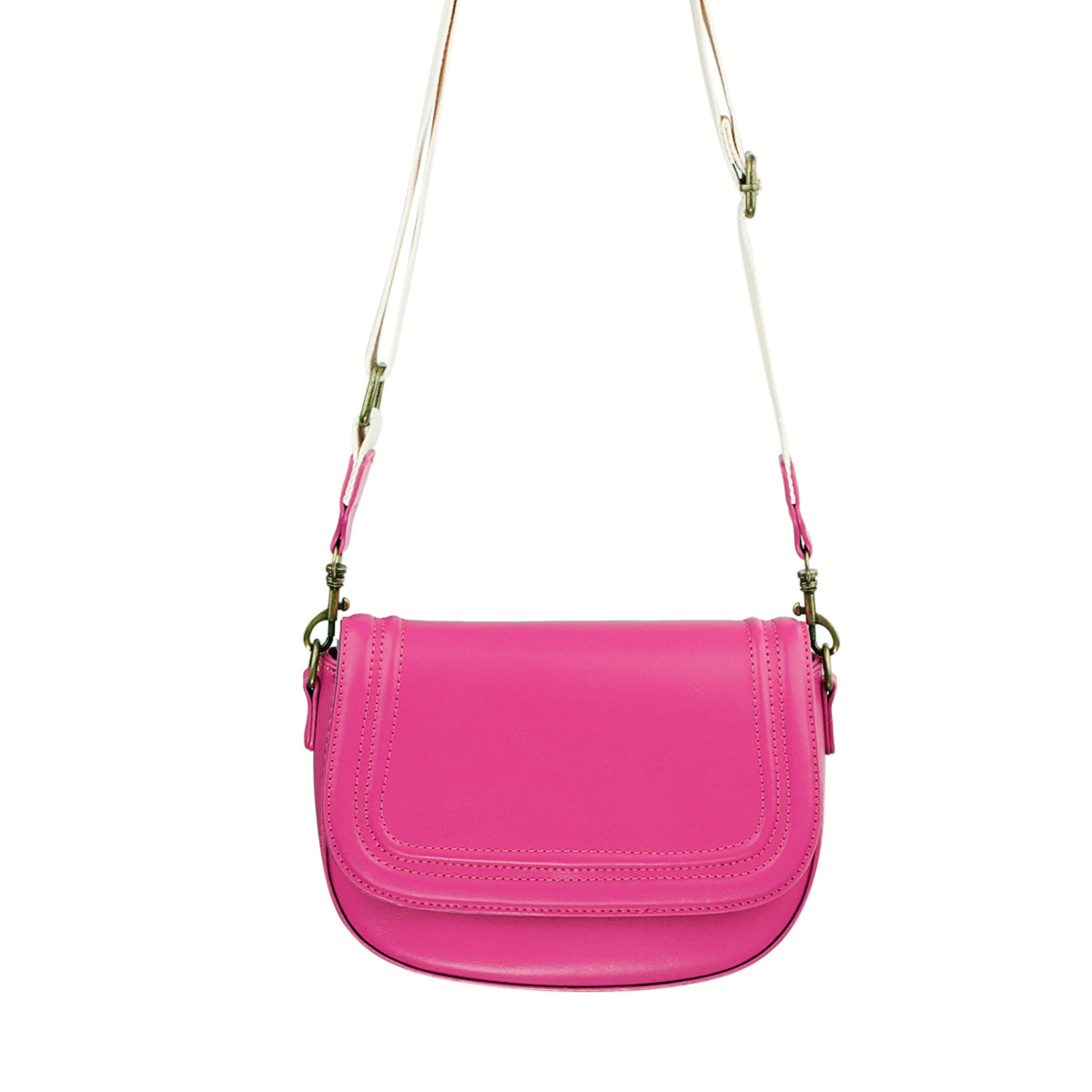 Dámská crossbody kabelka MARTENY fuchsiová3